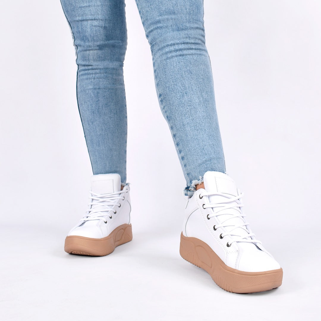 Botin Milan Blanco